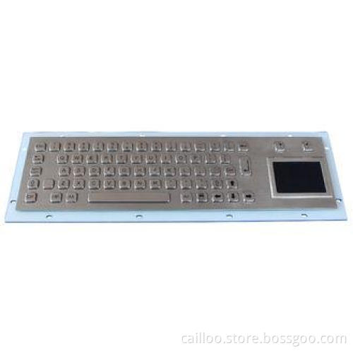 industrial kiosk Panel Mount keyboard with ruggedized touch